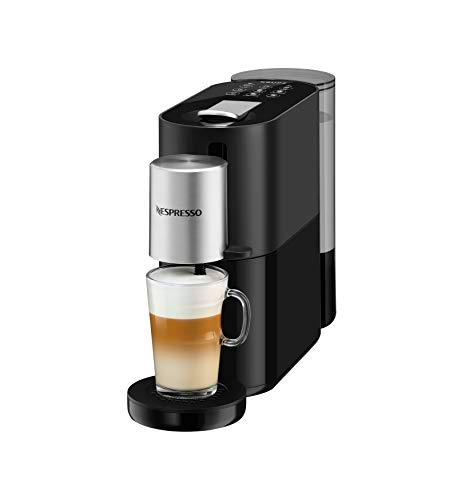 Krups Nespresso Cafetera de cápsulas, plástico, negro/plata