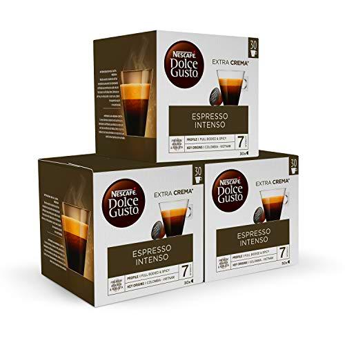 Nescafé DOLCE GUSTO Magnum ESPRESSO INTENSO - Cápsulas de Café 3 x 30