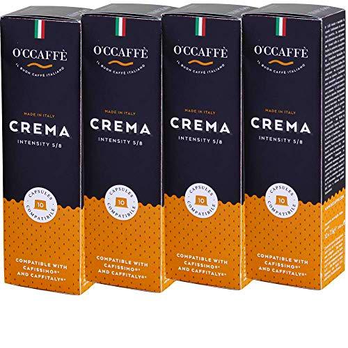 O'Ccaffè Crema Caffitaly Compatible Café 120 Cápsulas 900 g