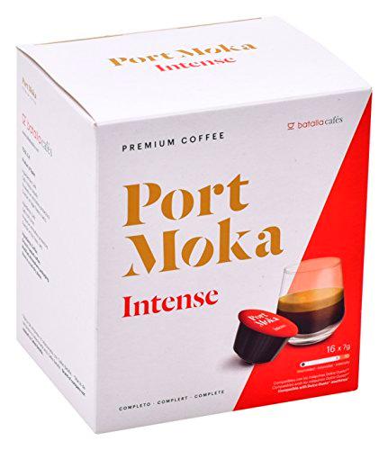 Port Moka Cápsulas de Café Intense Compatibles Sistema Dolce Gusto