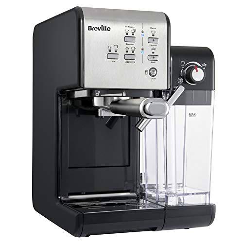 Breville PrimaLatte II VCF108X-01 - Cafetera italiana con bomba de 19 bares