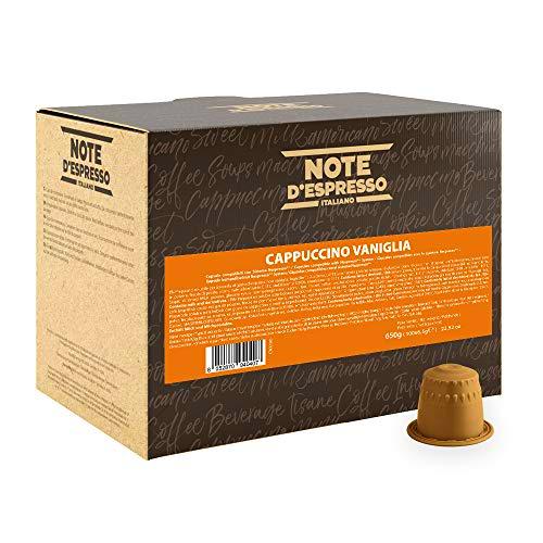 Note D'Espresso Cápsulas de Capuchino y Vainilla - 100 x 6,5 g