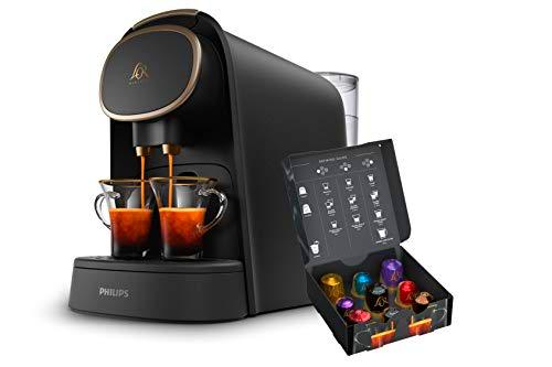 Philips L'OR Barista LM8016/90 - Cafetera compatible con cápsula individual/doble