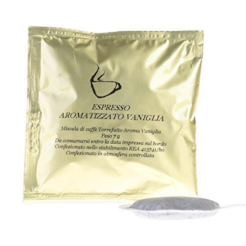 Caffè Bicau Café Espresso, Aromatizado Vainilla - 50 Cápsulas