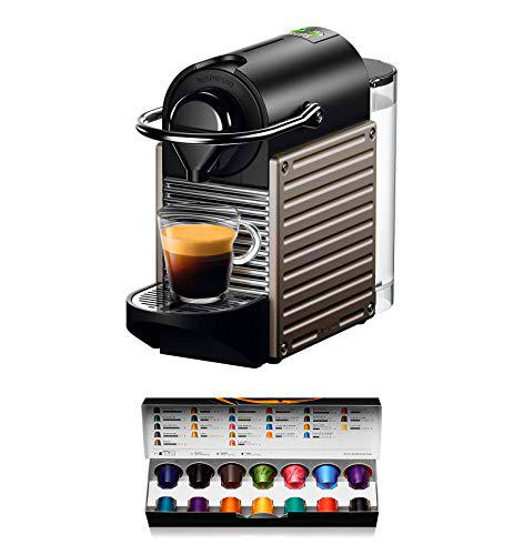 Krups Pixie XN304T EU, 1260 W, 2 Cups, Acero Inoxidable