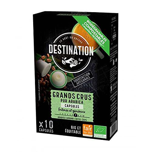 Destination CÁPSULAS BIODEGRADABLES PUR ARÁBICA GRANDS CRUS BIO