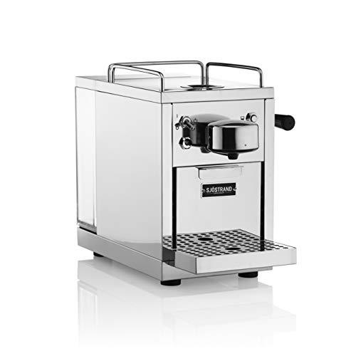 Cafetera automática de expresos Sjöstrand, de Acero Inoxidable para cápsulas monodosis