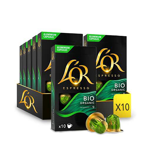 L'OR - Café Espresso - Colección Orgánica - 9 - Intensidad 9