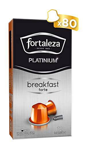 Café Fortaleza Platinium - Cápsulas Compatibles con Nespresso