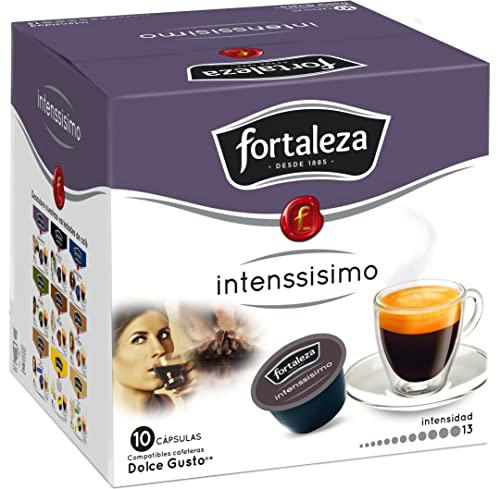 Café Fortaleza - Cápsulas Compatibles con Dolce Gusto