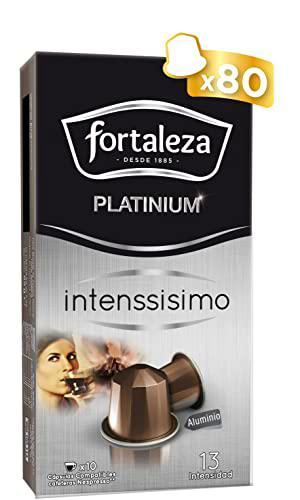 Café Fortaleza Platinium - Cápsulas Compatibles con Nespresso