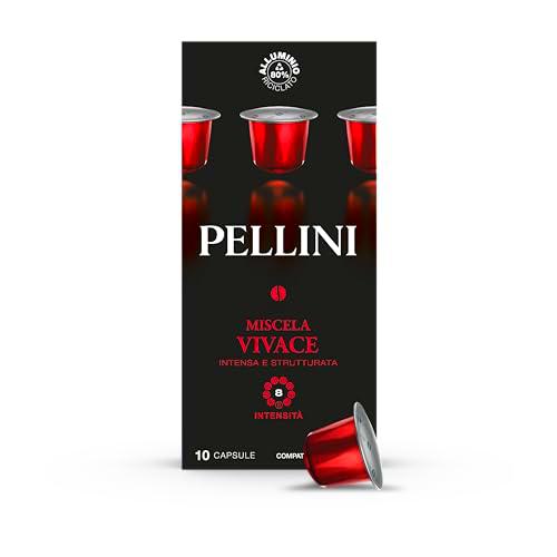 Pellini Vivace, 100 Cápsulas de Aluminio compatibles con Nespresso