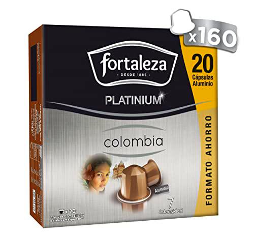 Café Fortaleza Platinium, Cápsulas Compatibles con Nespresso